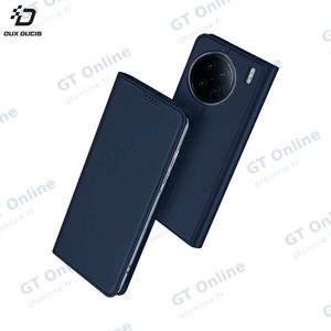 Housse de Protection Skin Pro Dux Ducis pour Vivo X90 Pro Bleu