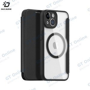 Housse de Protection Skin X Pro Dux Ducis pour Apple iPhone 13/iPhone 14 MagSafe Noir