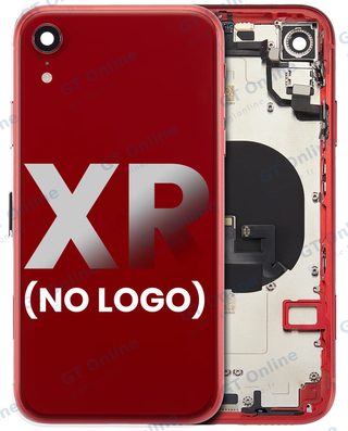 Châssis pour Apple iPhone XR (sans logo, compatible premium, rouge)