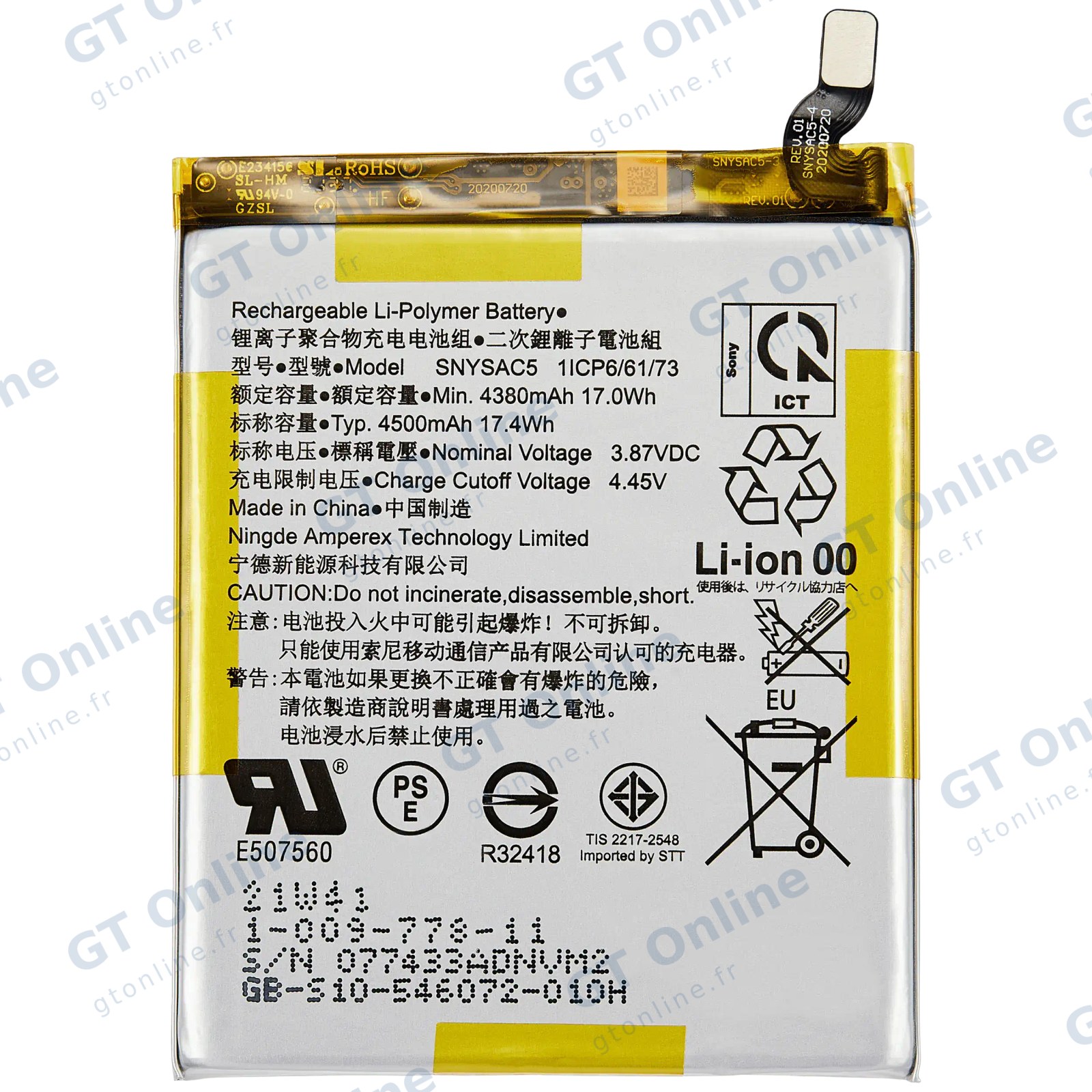 Batterie pour Sony Xperia 10 III