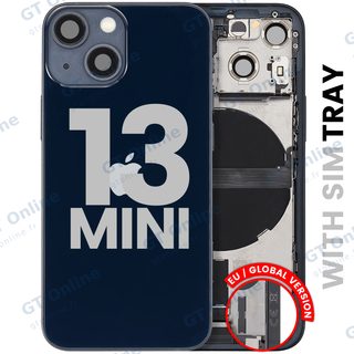 Châssis arrière pour iPhone 13 mini (EU / Global, occasion d’origine, grade B, minuit)
