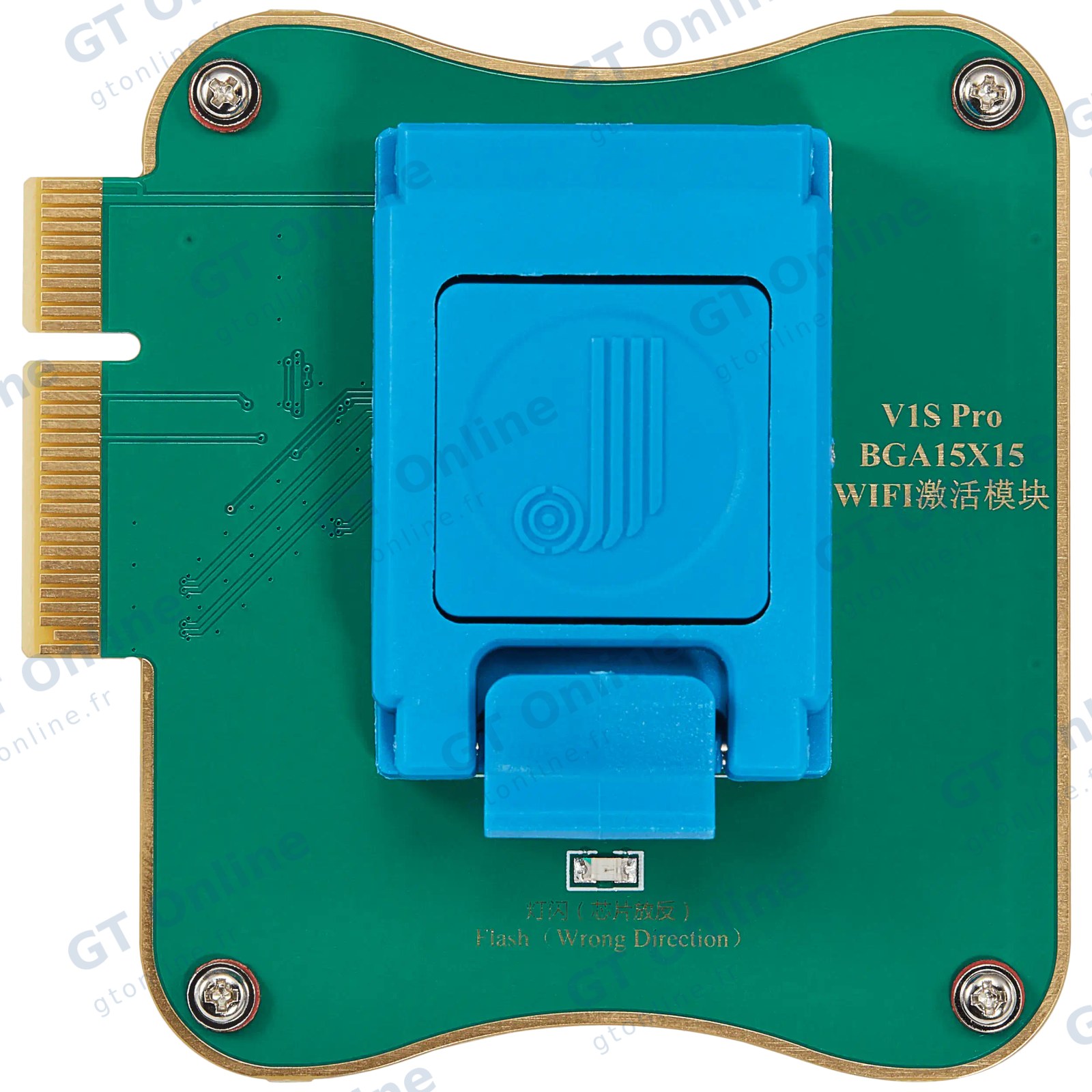 Module de dissociation et d’activation Wi-Fi JCID V1S Pro (BGA 15 × 15) — iPad Pro 12,9" 2021 / iPad 10 / Air 5 / Mini 6