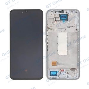 Écran Tactile Oled avec Châssis Samsung Galaxy A34 5G A346 Argent