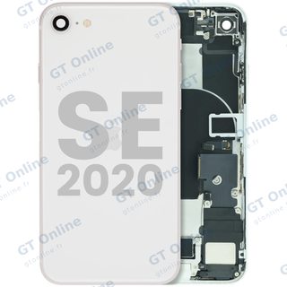 Châssis pour Apple iPhone SE (2020) (origine d'occasion — grade B, blanc)