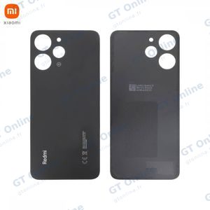 Cache Arrière Original Xiaomi Redmi 12 4G 1610111001217A Noir Minuit