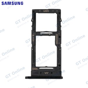 Tiroir SIM Original Samsung Galaxy A51 5G A516 GH98-45491A Noir Prismatique