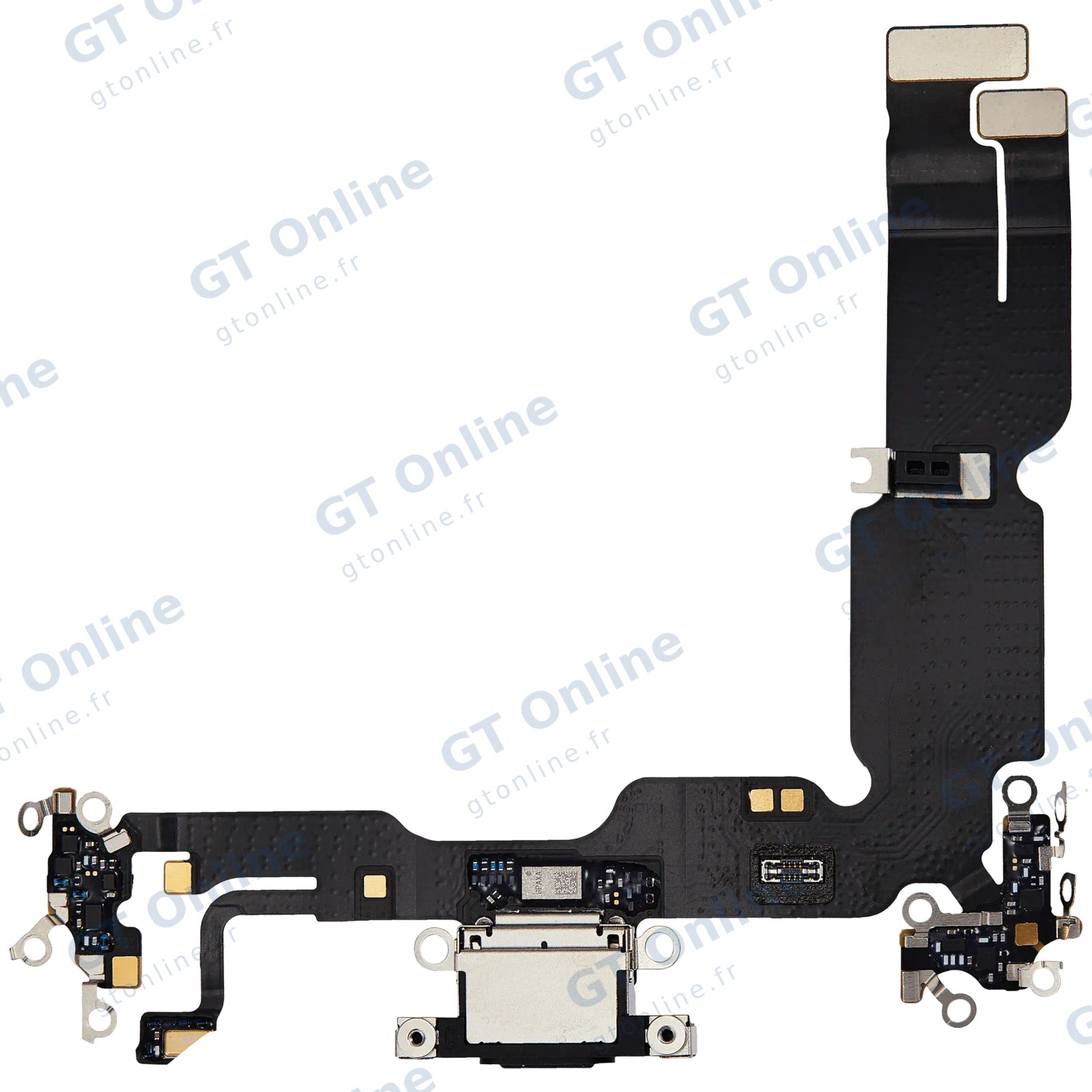 Dock de charge pour Apple iPhone 15 Plus (origine d'occasion, noir)