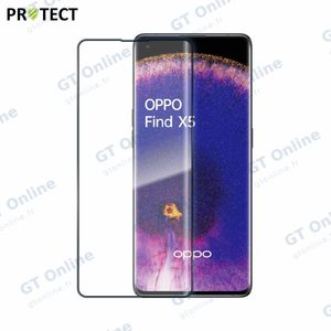 Verre Trempé Intégral PROTECT pour OPPO Find X5 Noir