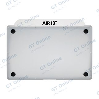 Coque inférieure pour Apple MacBook Air 13" A1369 (2010) / A1466 (2012-2017) (origine neuve, argent)