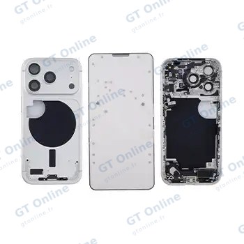 Châssis pour Apple iPhone 17 Pro (origine, version US, argent)