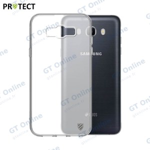 Coque Silicone PROTECT pour Samsung Galaxy J7 2016 J710 Transparent