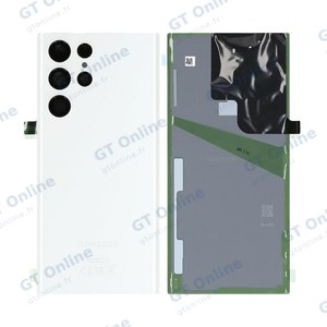 Cache Arrière Premium Samsung Galaxy S22 Ultra S908 Blanc