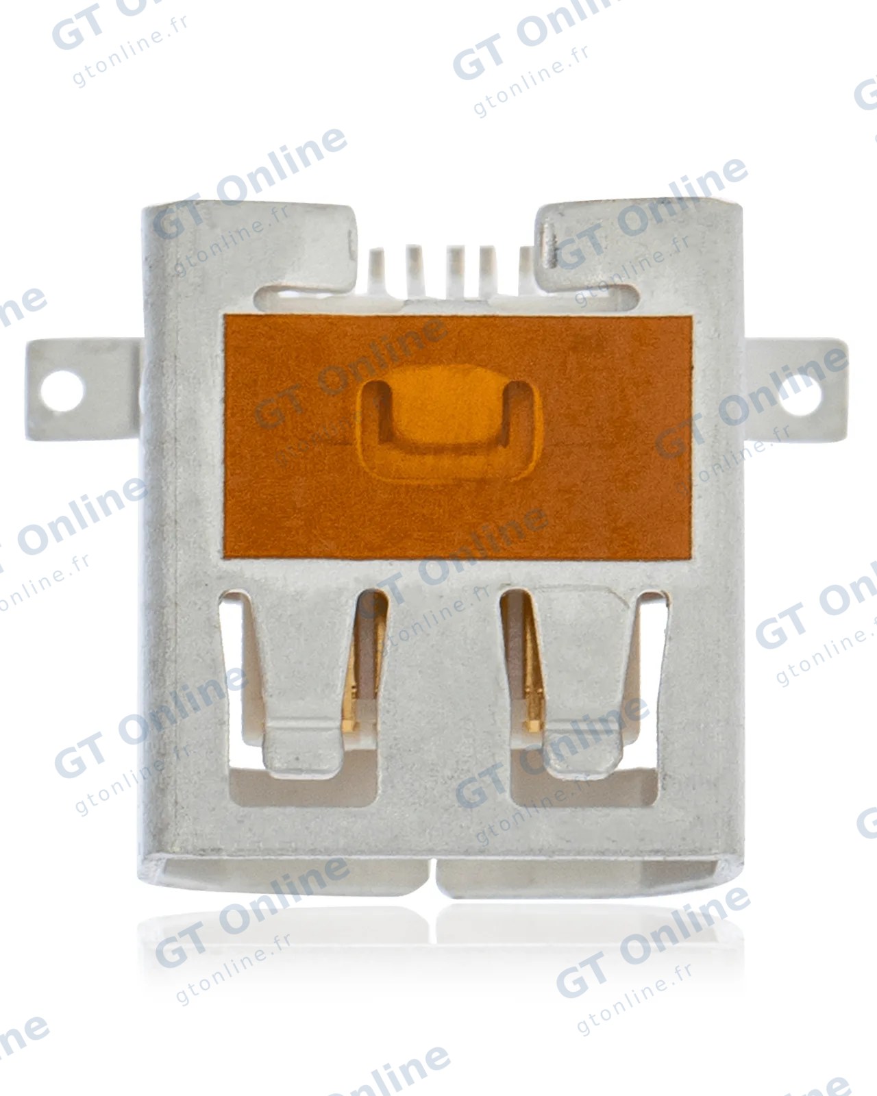 Connecteur de charge à souder — format Micro B, 10 broches, 4 points de fixation (C223)
