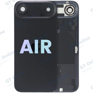 Vitre arrière avec MagSafe, NFC et nappe flash pour Apple iPhone Air (pack service origine, noir sidéral)