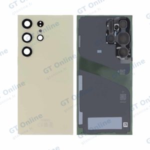 Cache Arrière Premium Samsung Galaxy S24 Ultra 5G S928 Ambre Titane