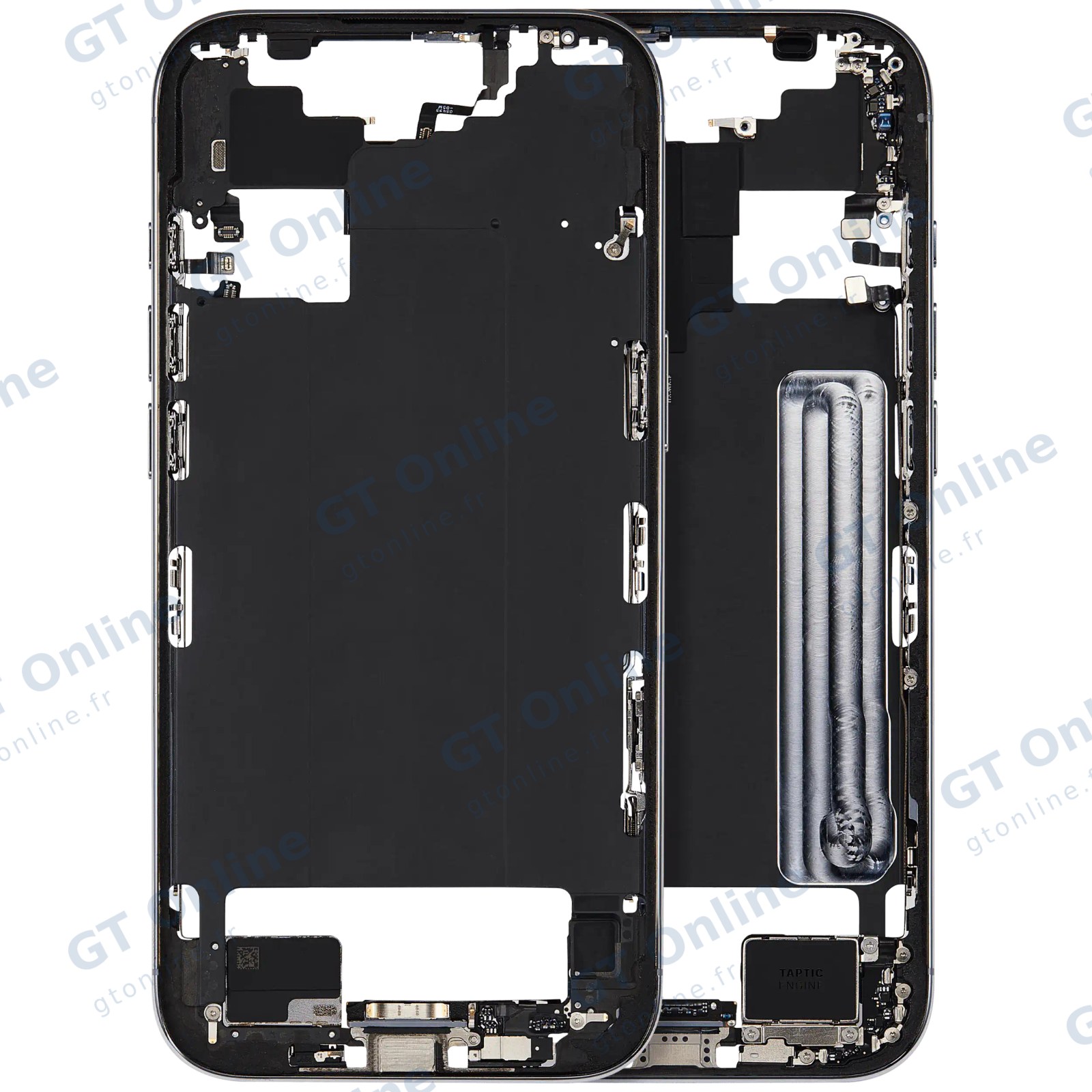 Châssis pour Apple iPhone Air (US / EU Version, origine d'occasion — grade A, bleu ciel)
