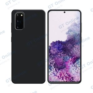 Coque Silicone Compatible pour Samsung Galaxy S20 G980/Galaxy S20 5G G981 (#5) Gris