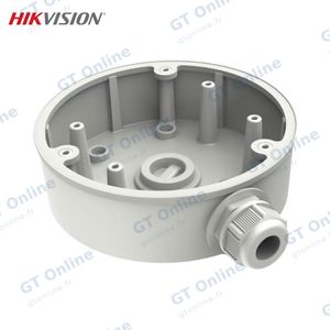 Boite de Jonction pour Caméra de Surveillance Hikvision Turret DS-1280ZJ-PT6 Blanc