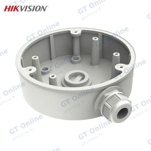 Boite de Jonction pour Caméra de Surveillance Hikvision Turret DS-1280ZJ-PT6 Blanc