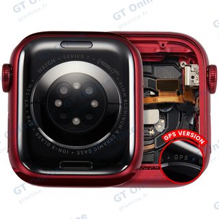 Châssis pour Apple Watch Series 7 (41MM) (origine d'occasion — grade A, version GPS, Aluminum / Red)