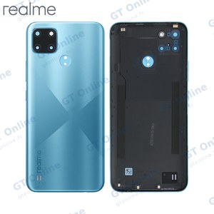 Cache Arrière Original Realme C21-Y 4908782 Bleu Hache