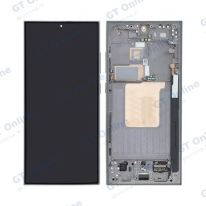 Écran Tactile Soft Oled avec Châssis Samsung Galaxy S24 Ultra 5G S928 Noir