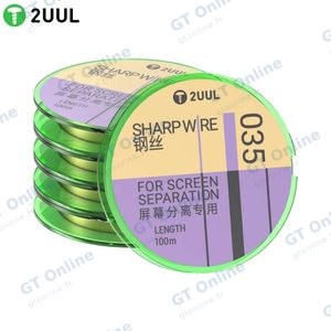 Bobine de Fil de Séparation d'Écran 2UUL Sharp Wire 035 100m (x5)