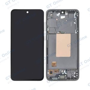 Écran Tactile Original Assembled avec Châssis Compatible Samsung Galaxy S24 FE S721B GH82-35848A Noir