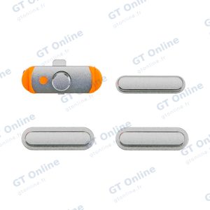 Bouton On/Off et Volume Apple iPad Air 1/iPad Mini 3 A1474/A1475/A1599/A1600 Argent