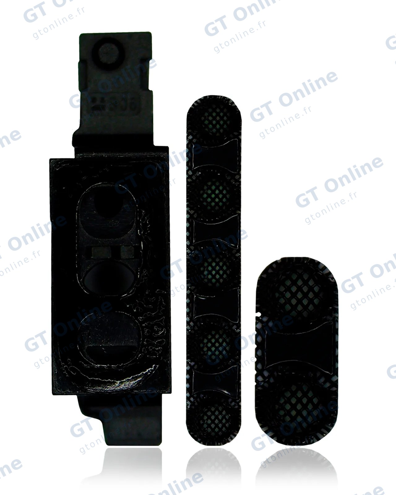 Grille de haut-parleur / micro pour Apple iPhone XS (noir, lot de 10)