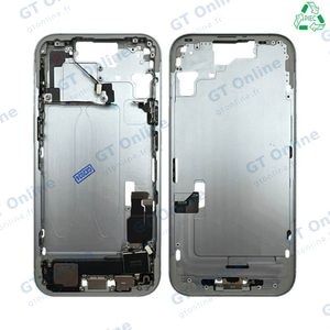 Châssis Intermédiaire Aftermarket (PIEC) Apple iPhone 15 (Version US) Bleu