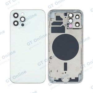 Coque de Réparation Apple iPhone 12 Pro (Without Parts) Argent