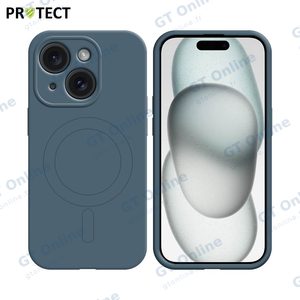 Coque de Protection IZ001 PROTECT pour Apple iPhone 15 MagSafe Bleu