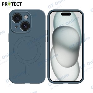 Coque de Protection IZ001 PROTECT pour Apple iPhone 15 Plus MagSafe Bleu