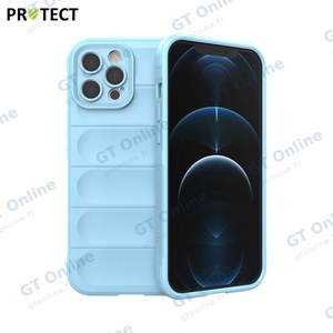 Coque de Protection IX008 PROTECT pour Apple iPhone 12 Pro Max Bleu Clair