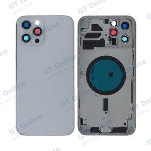 Coque de Réparation Apple iPhone 12 Pro Max (Without Parts) Argent