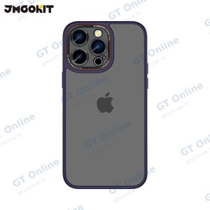 Coque de Protection Canon Lens JMGOKIT pour Apple iPhone 16 Pro Violet