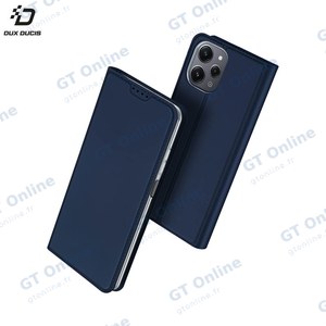 Housse de Protection Skin Pro Dux Ducis pour Xiaomi Redmi 12 4G/Redmi 12 5G/Poco M6 Pro 5G Bleu