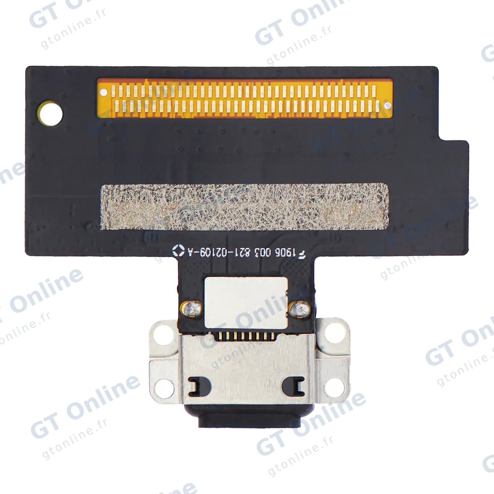 Nappe de connecteur de charge à souder pour Apple iPad Air 3 (soudure requise, compatible premium, noir)