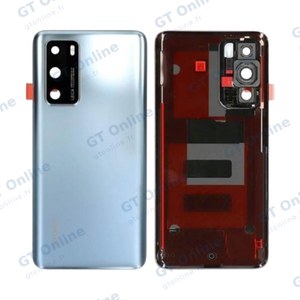 Cache Arrière Premium Huawei P40 Argent Givre