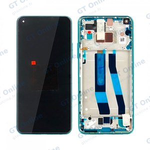 Écran Tactile Original Pulled avec Châssis (PIEC) Xiaomi Mi 11 Lite 5G Vert Menthe