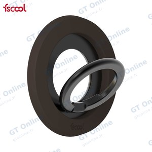 Bague Support Smartphone fscool R2 Magrip MagSafe Marron