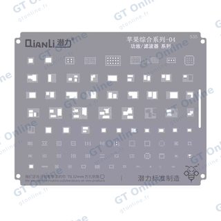 Pochoir de rebillage Qianli Bumblebee QS535 Apple 04 — amplificateurs / filtres