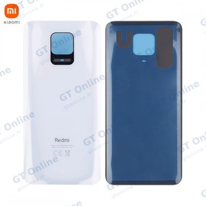 Cache Arrière Original Xiaomi Redmi Note 9 Pro 4G 55050000751Q Blanc Polaire