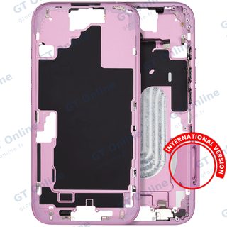 Châssis pour Apple iPhone 16 (version EU, origine d'occasion — grade A, rose)