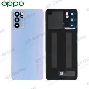 Cache Arrière Original OPPO Reno 6 5G 4907799 Bleu Arctique