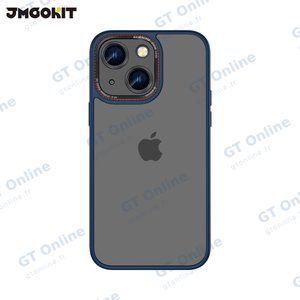 Coque de Protection Canon Lens JMGOKIT pour Apple iPhone 15 Plus Bleu