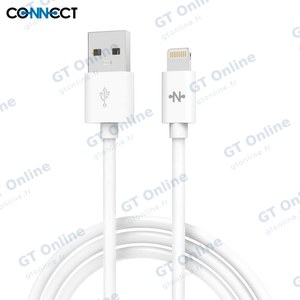 Câble Data USB vers Lightning CONNECT MC-CLB5 12W (2m) Blanc