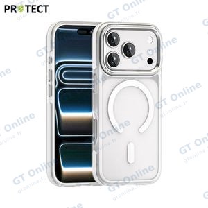 Coque de Protection MagSafe MS01 PROTECT pour Apple iPhone 17 Pro Blanc