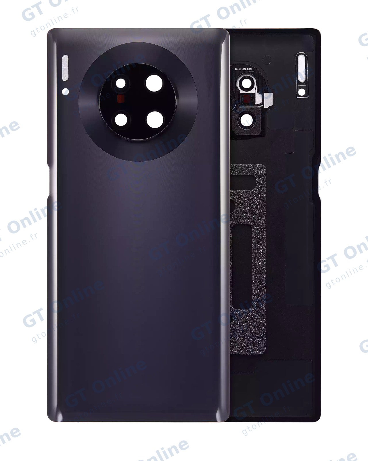 Vitre arrière pour Huawei Mate 30 Pro (noir)